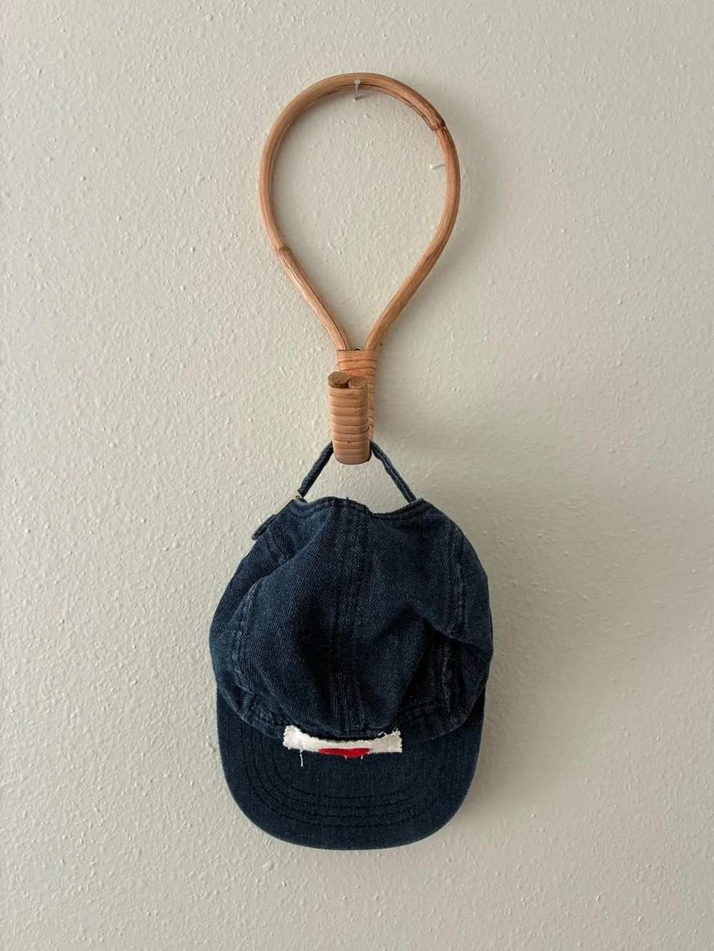 Kids Cash and Co Denim Heart Hat